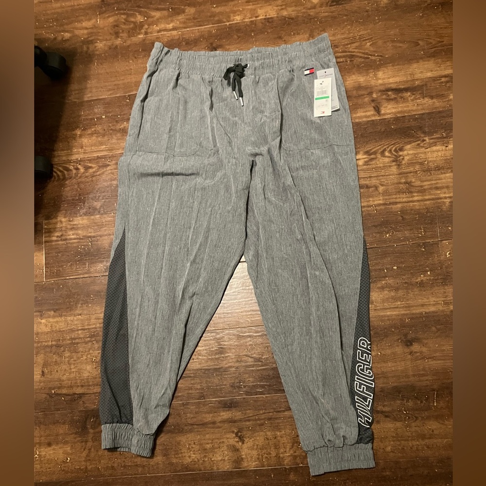 Tommy Hilfiger Heather Gray Joggers NWT